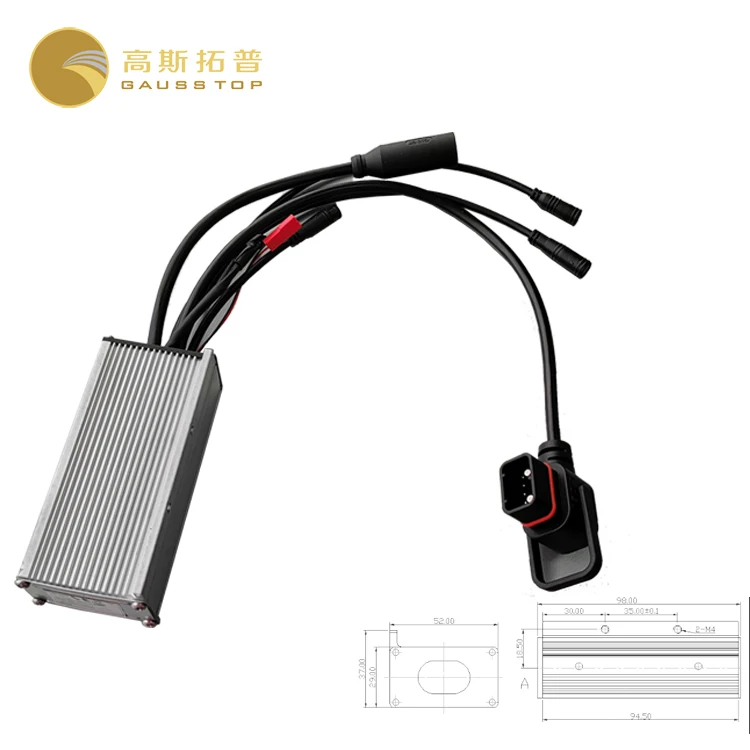Gausstop Ebike Controller 48v 750w 1000w 2000w 30a Intelligent
