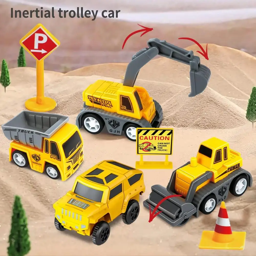 arkidz Car Race Tracks for Kids, Construction Race Tracks Toy, Engineering Road Tracks for Boys and Girls (255 Pcs Set)