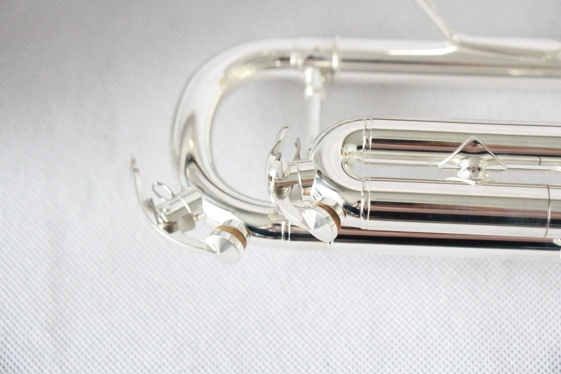 High End Gold Cooper Silver Plated Professional Trumpet Famous Brand Expensive Trumpets Top Grade Trumpet