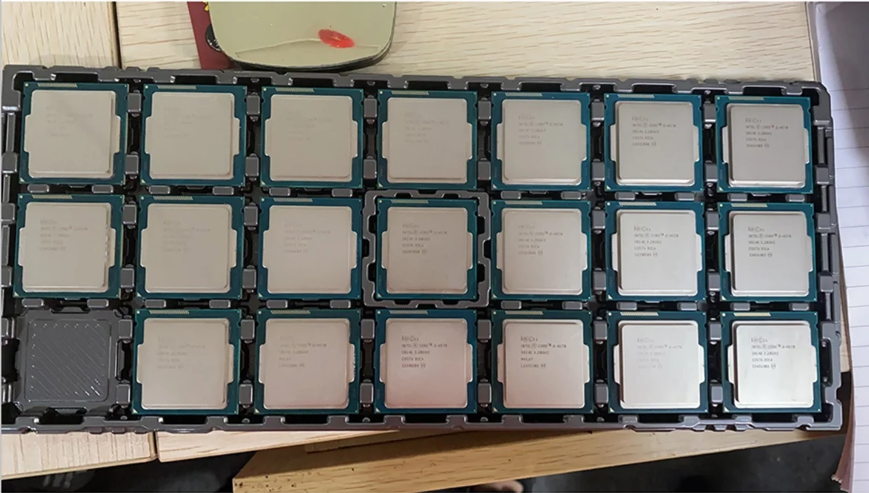 New I5 10400 10400F 10500 Computer Central Unit I5 Cpu Core Tray I6 10600kf 10600k 10700 Cpu I7 10700k 10700kf in Stock