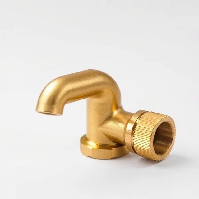 Solid Brass Compression Fitting Durable and Long Lasting Pipe Joint for Air Gas Water and Oil Lines Pipe Fittings