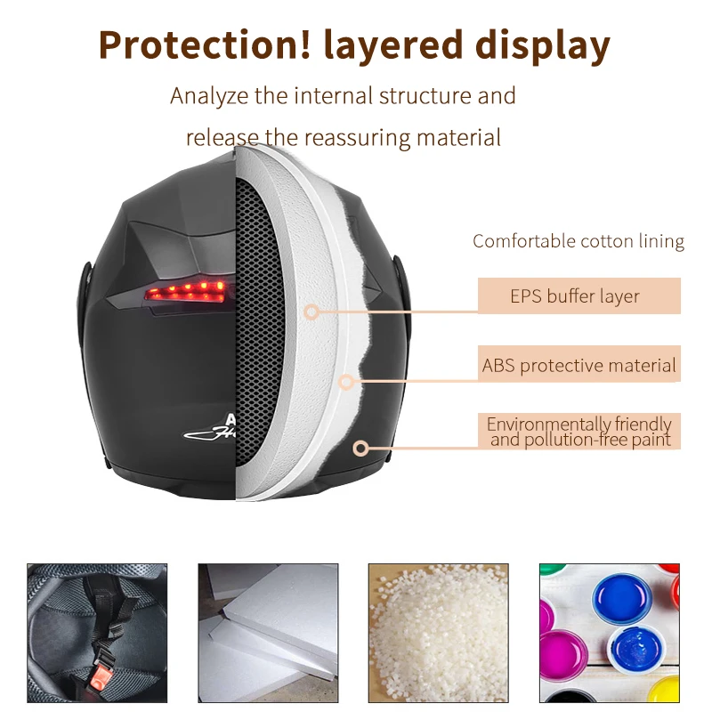 Shop Our Hot Sale PP Motorcycle Helmets for Kids Adults