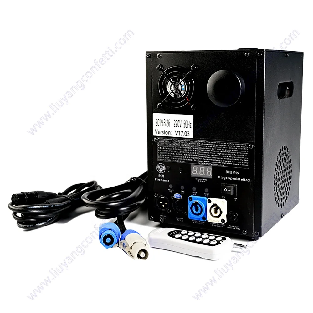 Mini 400W 600W DMX Dj Party Events Waterfall Sparkle Machine
