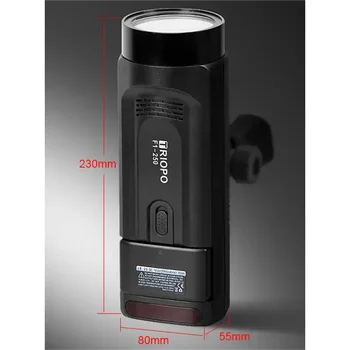 Triopo High Power 250watts Strobe Light Photography Studio Flash for Godox Flash Light Camera detail image