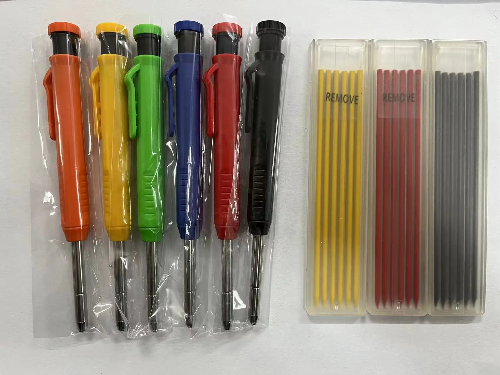 Инженер многоразового использования автоматический механический Карандаш Плотника с держателем логотип на заказ Профессиональное использование различные цвета можно настроить