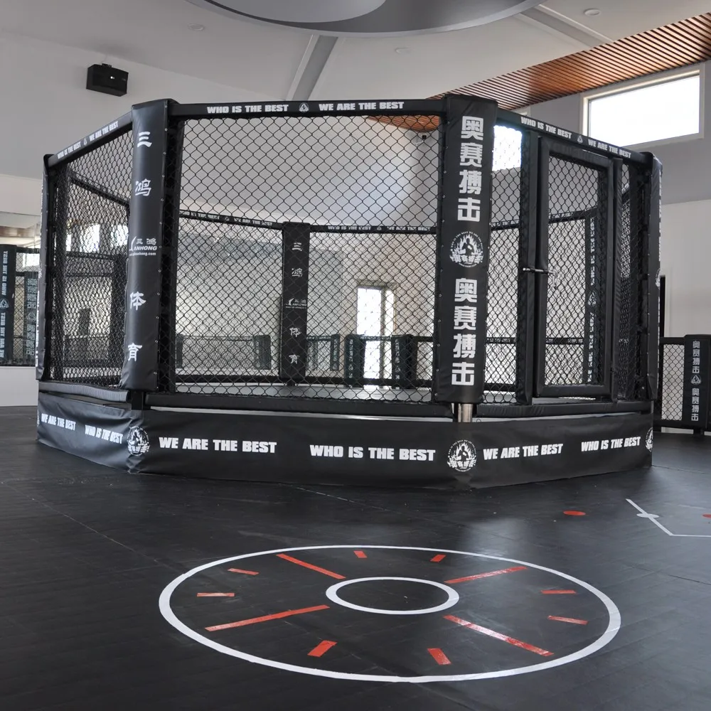 6m X 6m X 60cm Mma Octagon Boxing Ring For Professional Training And Competition Buy Mma Cage