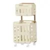 Cream 2-Tier