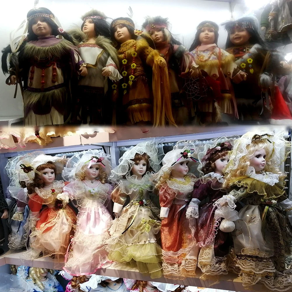 Wholesale store porcelain dolls