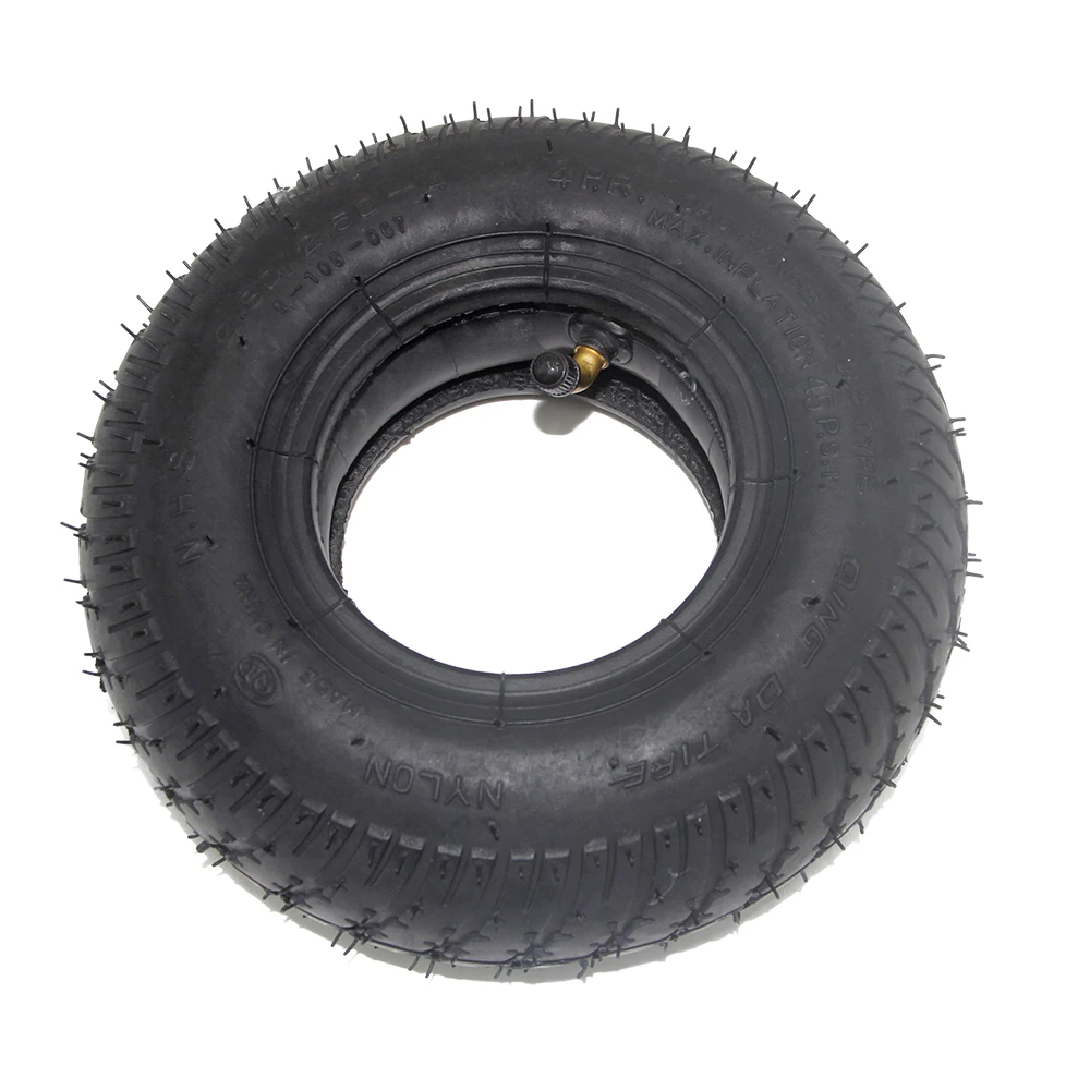 2.80/2.50-4 Off-Road Rubber Tires for Skateboard & Scooter Electric Inflation Wheel Accessories Parts