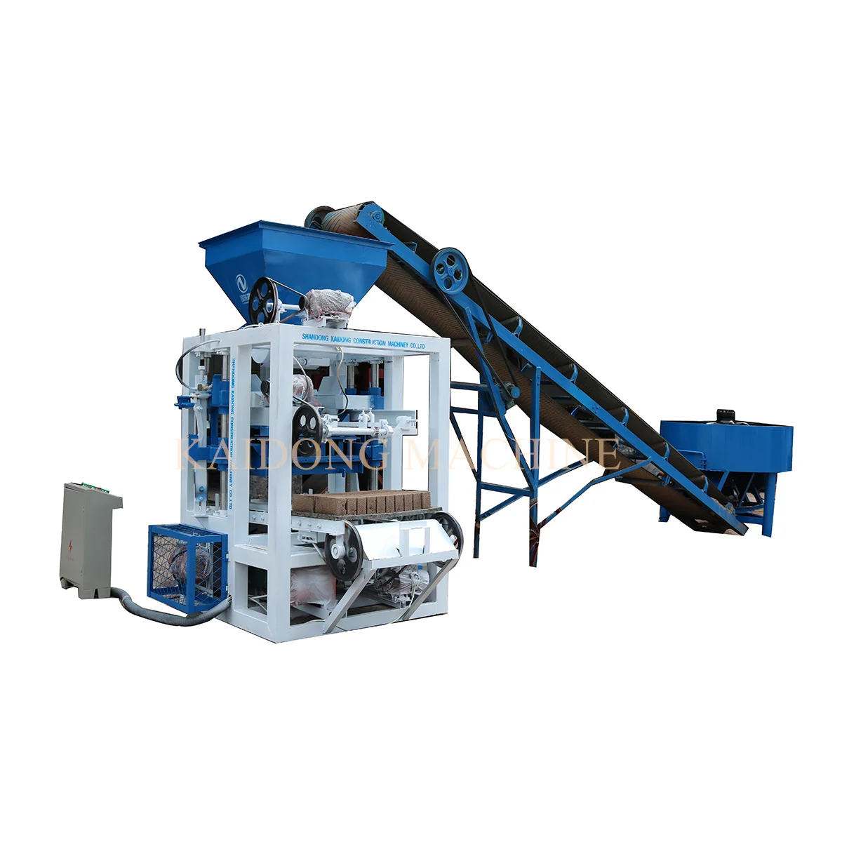 Factory Sale Semi-automatic Block Making Machine Concrete Hollow Solid ...