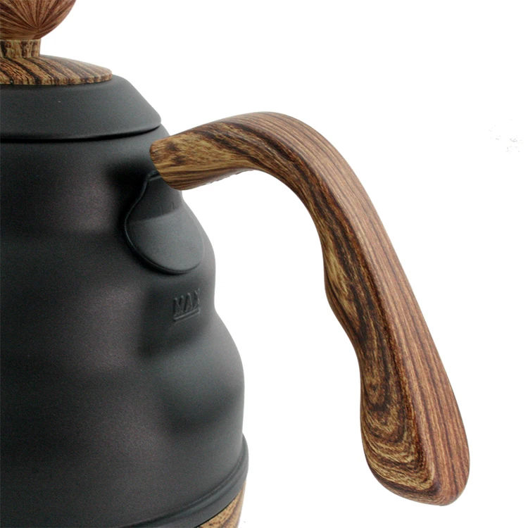 500ML Digital Electric Gooseneck Kettle Smart Stainless Steel Coffee Tea Pot Kitchen Utensils