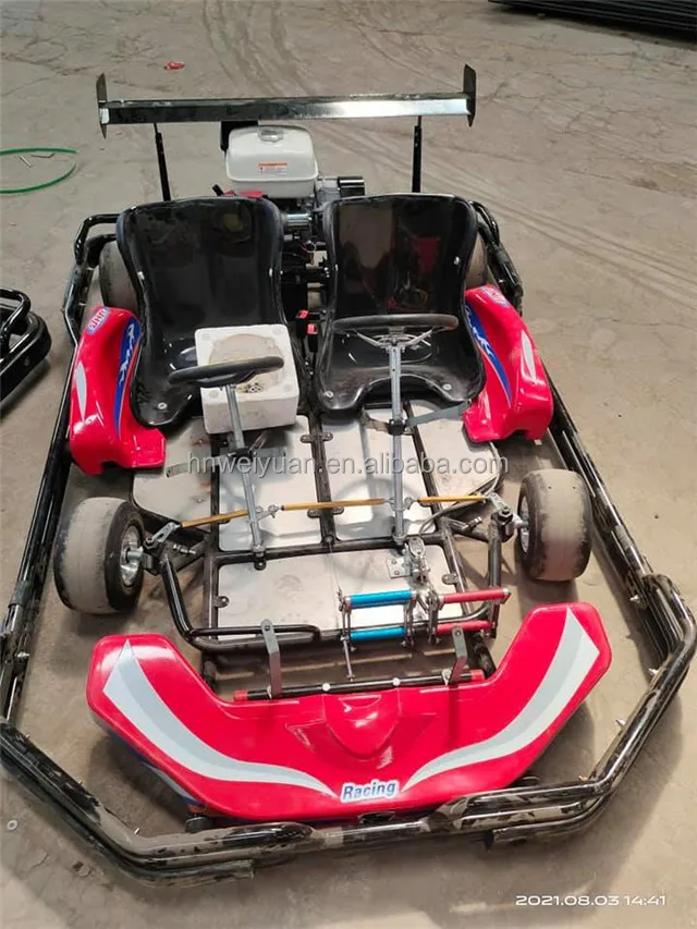 High-Speed 2-Seater Racing Go Kart with 200cc Engine Custom Colors - Main Image