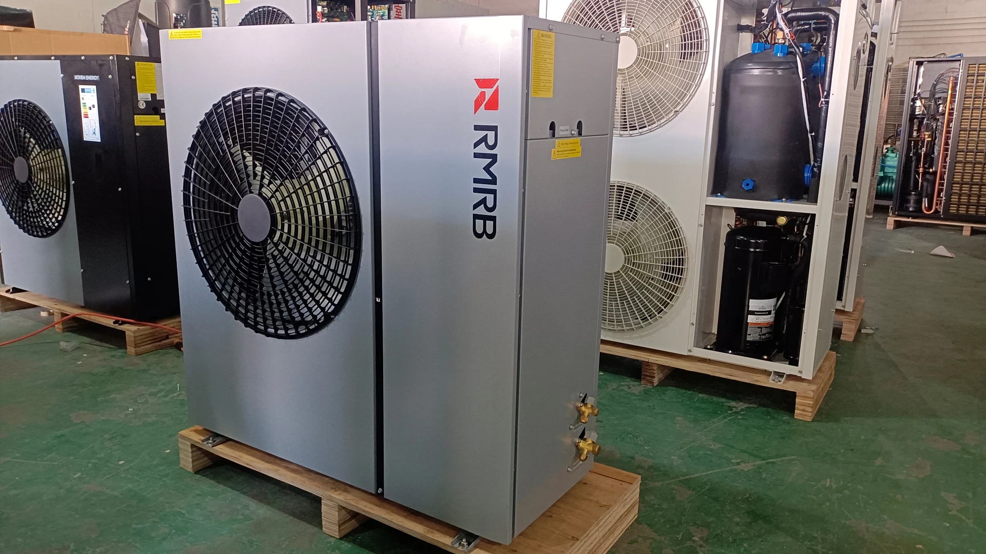 8kw~10kw R32 R410a Dc Inverter Heat Pump Air To Water Water Pump ...