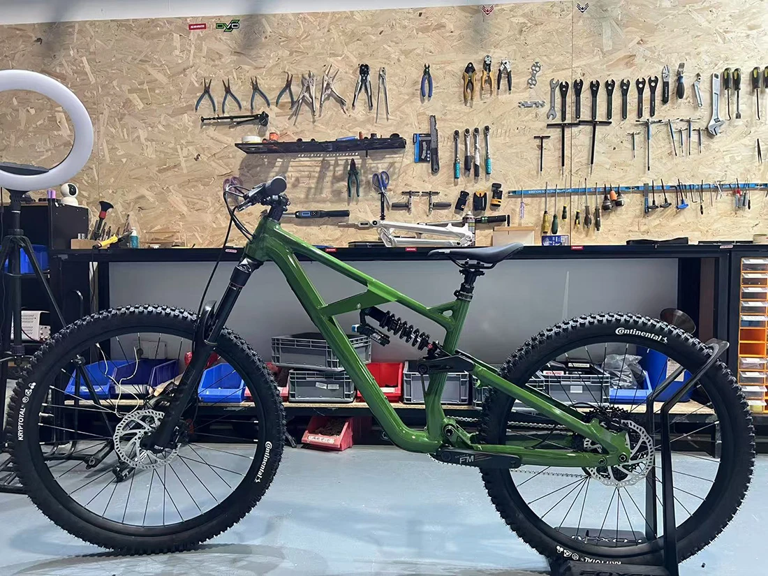 On 29er Frame Bike Frame Enduro Mountain 160mm Travel Aluminum Full