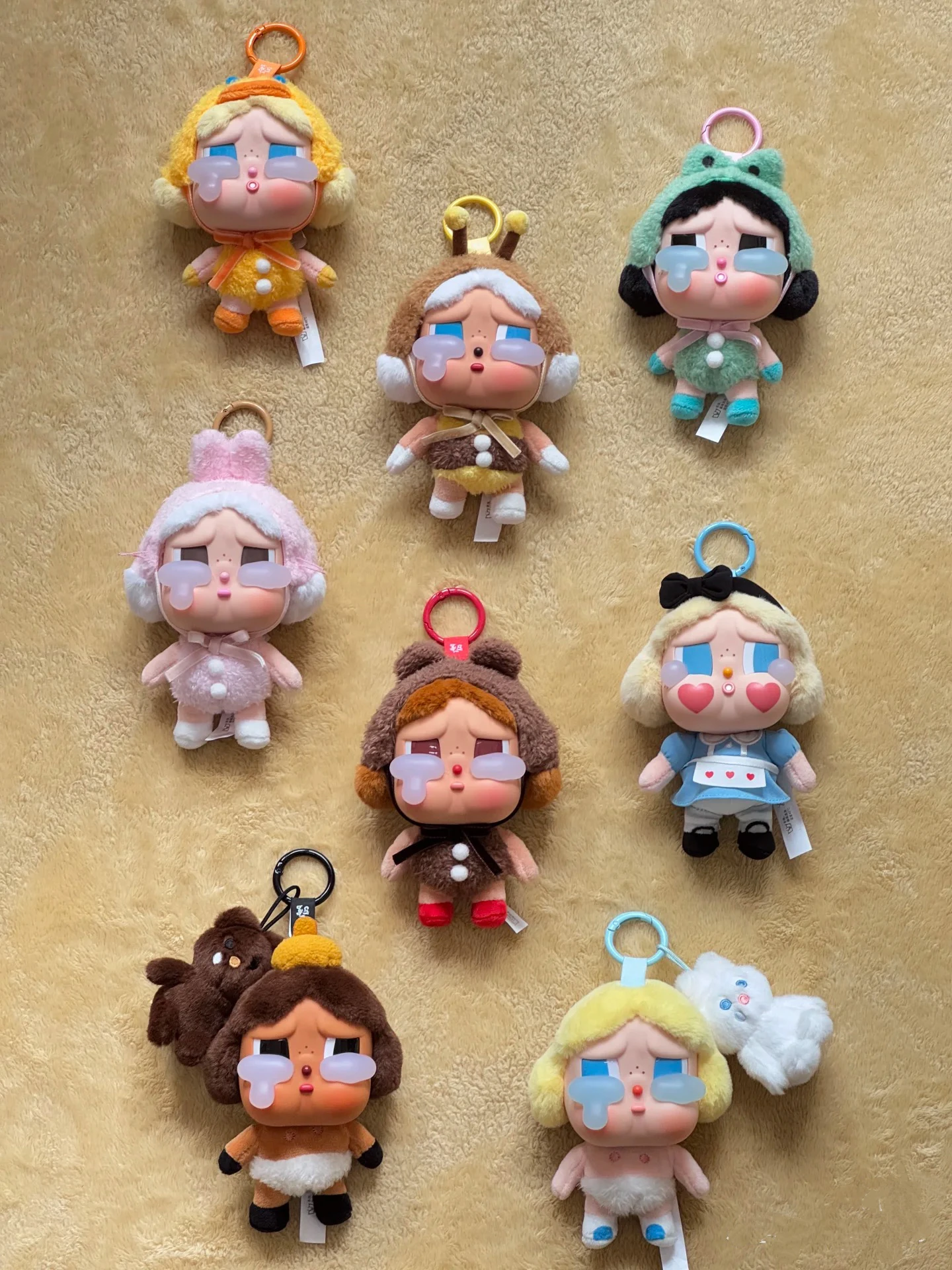 POP MART CRYING AGAIN ぬいぐるみ 4体セット Amazon.co.jp: POP MART CRYBABY Crying Again シリーズ【1