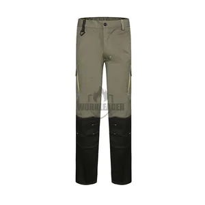 Abrasion Resistant Mens Construction Work Wear Cargo Pants Trousers for Heavy Duty