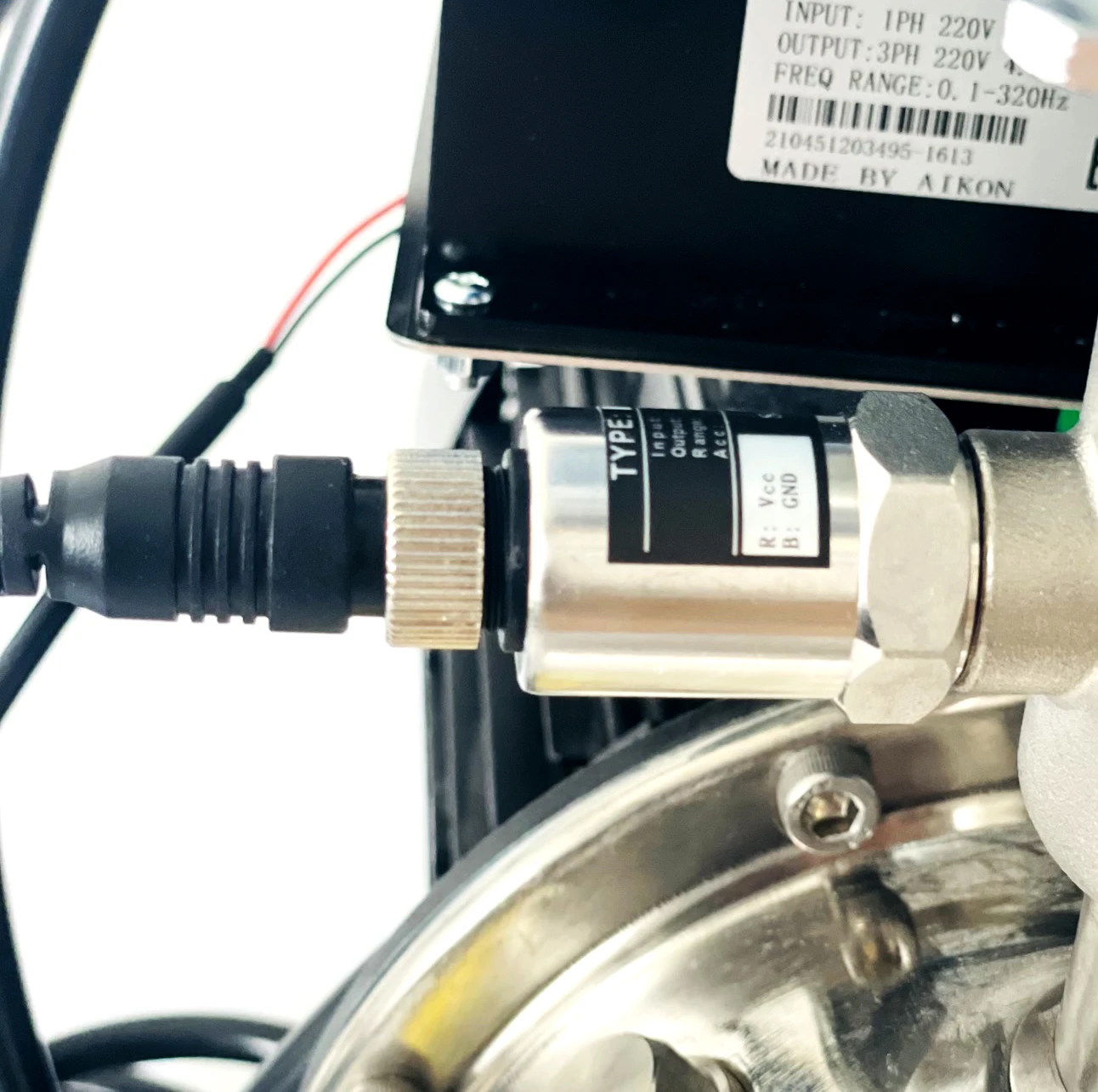 Complete Device Portable Automatic Variable Frequency Motor Home Booster Water Pump with Inverter Vsd