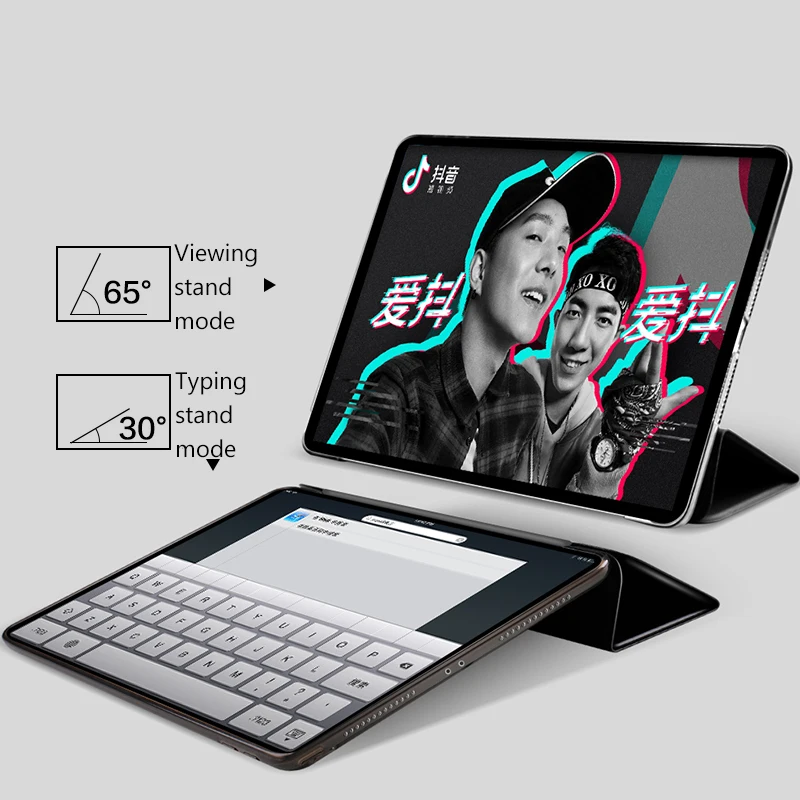 Для нового Apple ipad Pro 11 дюймов 2018 чехол для планшета тонкий Чехол-подставка с полной защитой