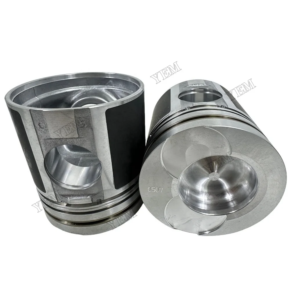 Piston Kit Compatible for Doosan / for Develon D1146 Industrial Machinery Engine Parts 2