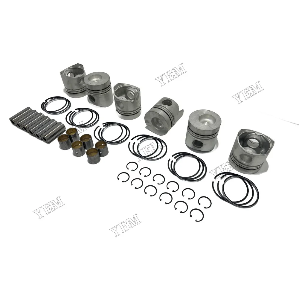 Piston Kit Fit for Mitsubishi 6D14 Engine 5
