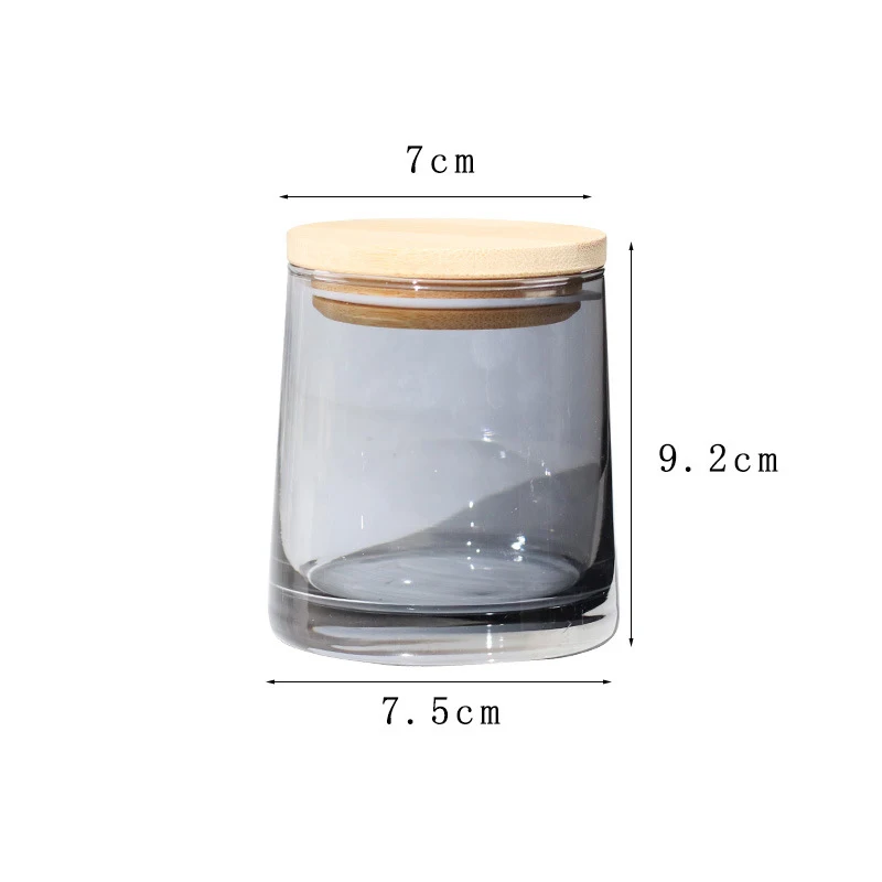 Hot Sale Luxury Empty Unique Clear Gold Grey 8oz 10oz 260ml Glass ...