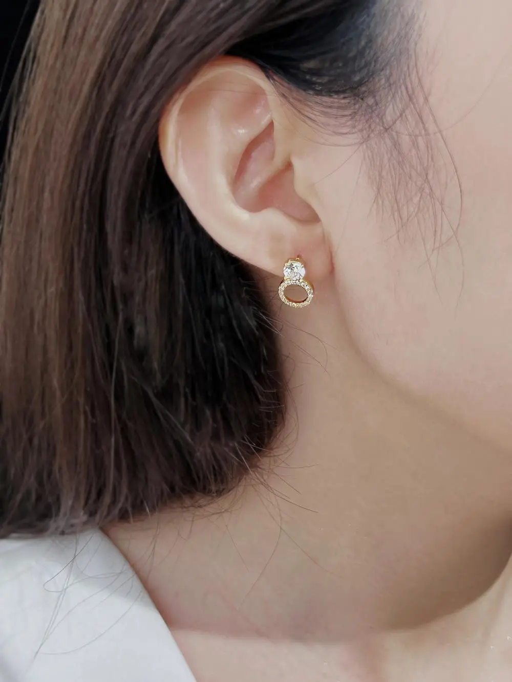 KAKODIY Multi-Wear Premium Jewelry Earrings Fashion 925 Sterling Silver Zircon Earrings Women detail 7