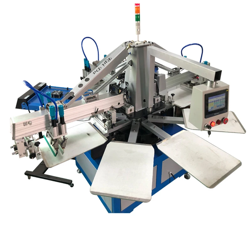 product dgt printing combine with automatic carousel screen printing equipment-19
