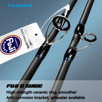 High Quality FUJI Parts High Carbon Fiber Spinning Casting Rod Lure Fishing Rod Pesca for Lake Stream River Ocean Boat Fishing – Rod – view 3