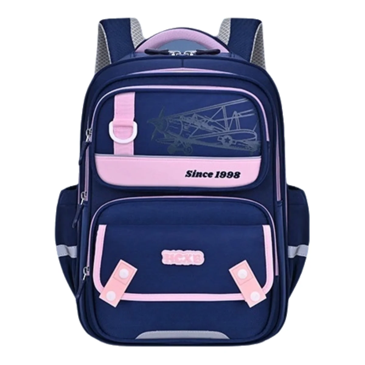 New Fashion Student Schoolbag  Light and Easy to Store Anti-scratch Wear Resistant Quality Backpack
