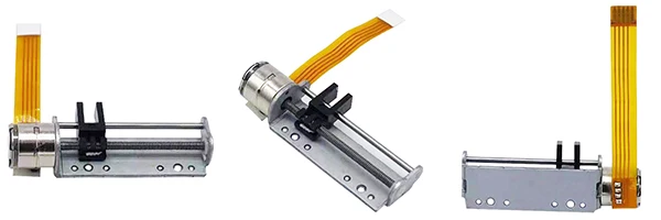 2 Phase 4 Wire 270mA Micro Stepper Motor with 10mm Micro Slider Screw for Optical Instruments