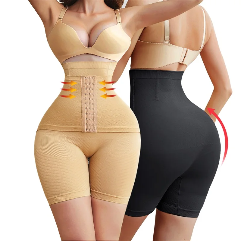 Professional Full Body Slimming Waist Trainer Tummy Control Butt Lifter Short Panty Women's Plus Size Corset Shaper Factory supplier