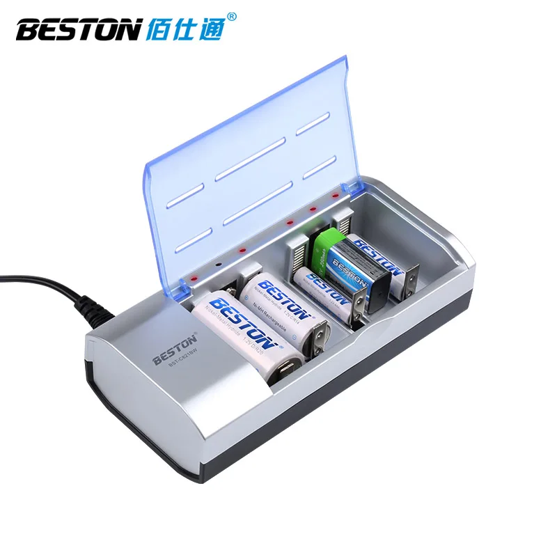 Beston Multi-function C821bw Universal Smart D,C,Aa,Aaa,9v Rechargeable Battery  Charger - Buy Multi-function Rechargeable Battery Charger,D C Aa Aaa 9v  Rechargeable Battery Charger,Universal Smart Rechargeable Battery Charger  Product on 