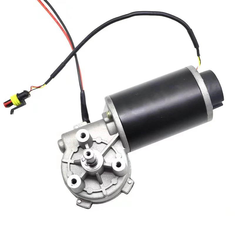 Moteur à Engrenage à Vis Sans Fin 63-2480-30, 24V 80W, Pour Porte Roulante Automatique, CNC, Projets DIY