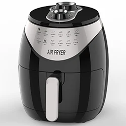 Black+Decker 2.6L Digital Air Fryer White and Black 220V