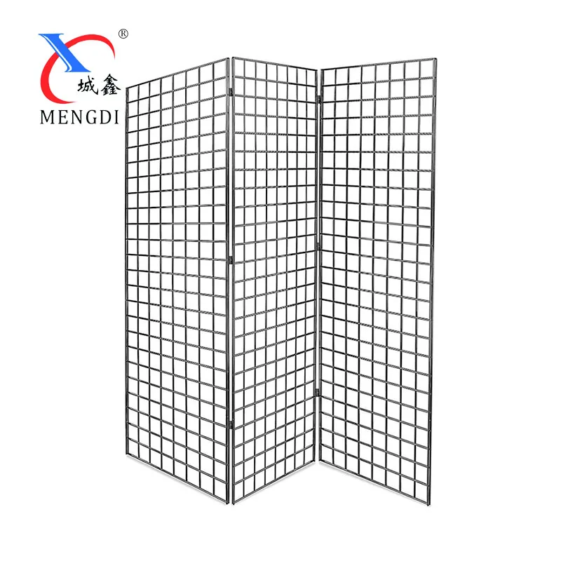 Black Metal Wire Grid Photo Wall Grid Panel Grid Wall Panel For Home