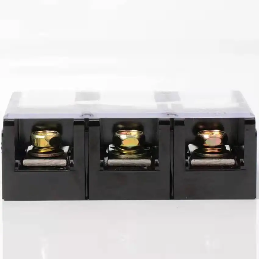 Двухрядная винтовая Клеммная колодка Серии TC, фиксированная Клеммная колодка высокого тока, соединитель проводов