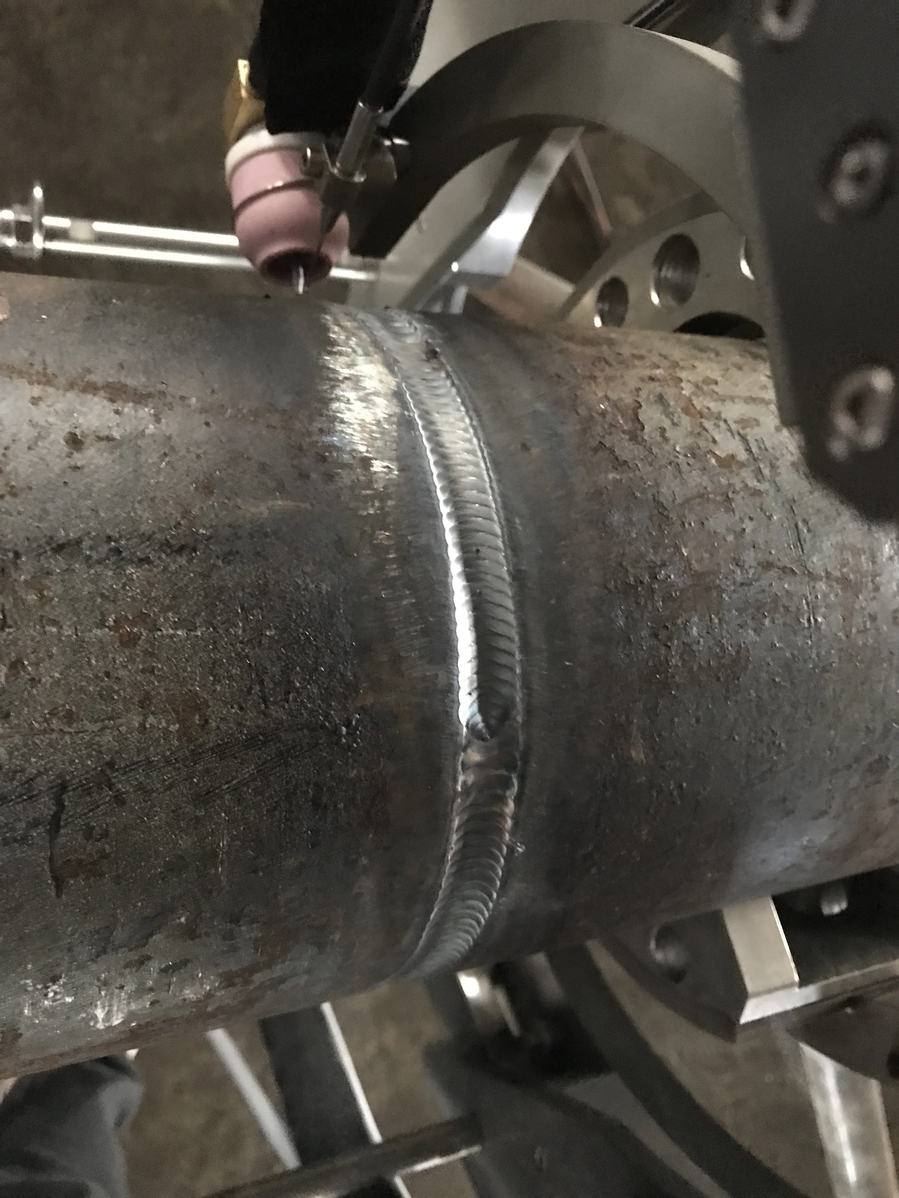 Open Type TOA320 Orbital Pipe to Pipe Weld Head with TIG Welding Powersource IOrbital5000 for Oil and Gas Pipeline Installation