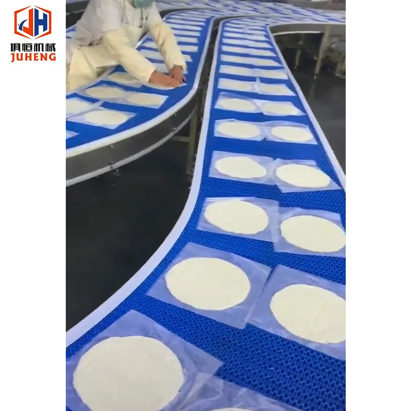 Automatic plain paratha making machine authentic indian lachha paratha production roti canai equipment