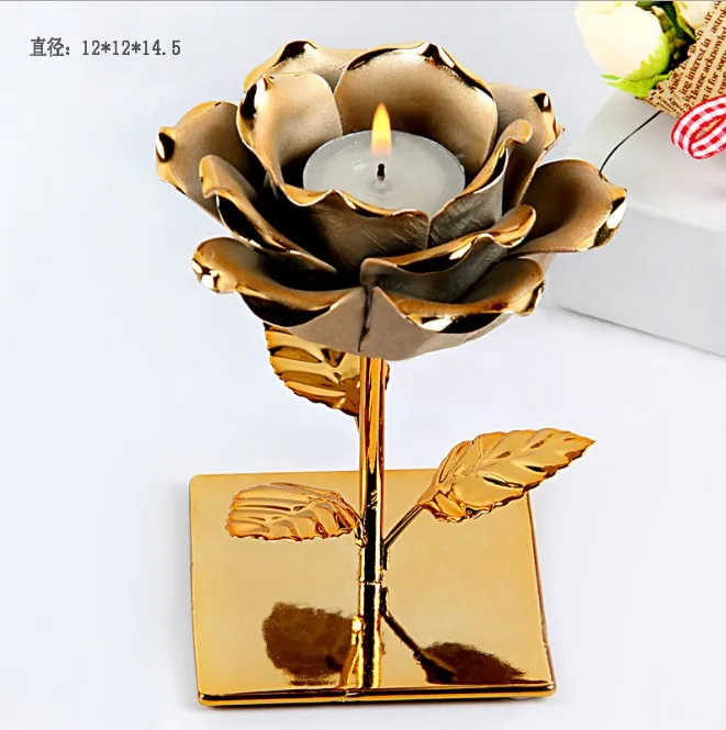 Luxury Ceramic Gold Tea Light Candle Holders & Votive Holders - Oem ...