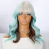 Ombre White Turquoise
