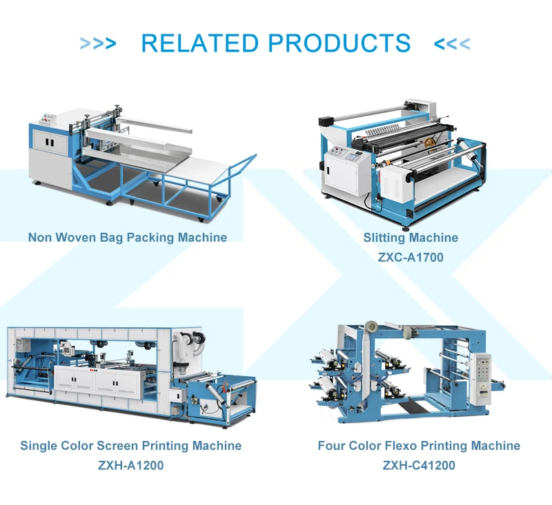 ZX-LT500 Non Woven Bag Making Machine - High Productivity