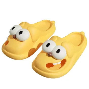 Summer Slip-on Eva Shoes Outdoor Hole Shoes Cute Cartoon Closed Toe ...