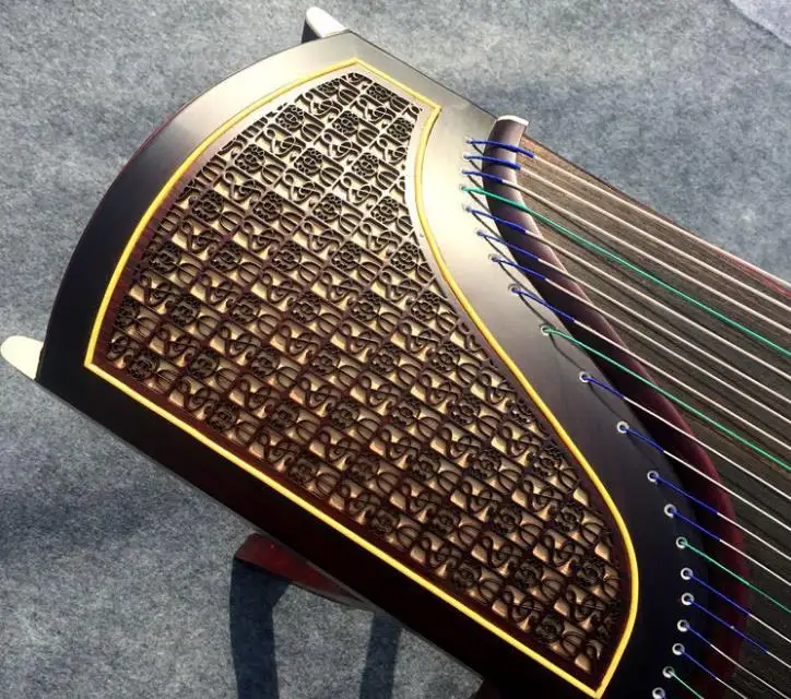 Traditional Guzheng Chinese Guzheng 21 Strings Zither Musical