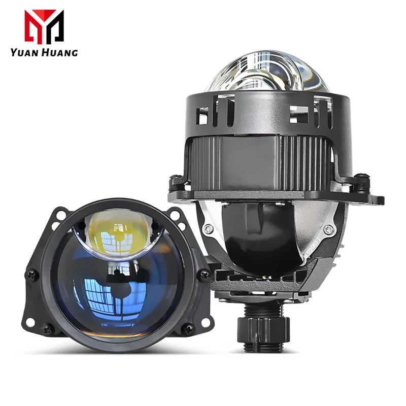 K6 3 Inch Bi LED Projector Headlights Lenses for Hella 3R G5 LED Lights Projector 160W 45000LM Diode Headlamp Car Accessories