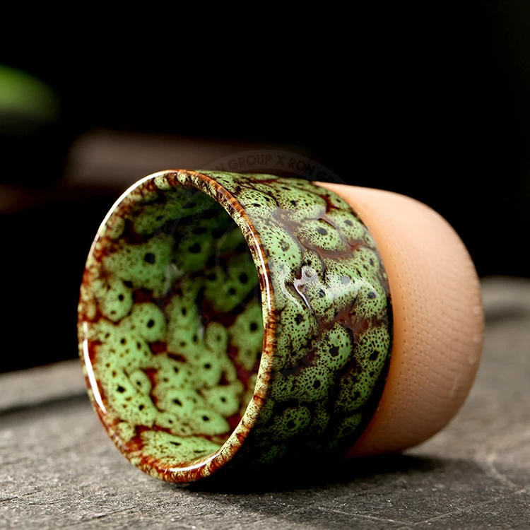 Good quality cheap price personalized vintage color stoneware 180ml ceramic cups
