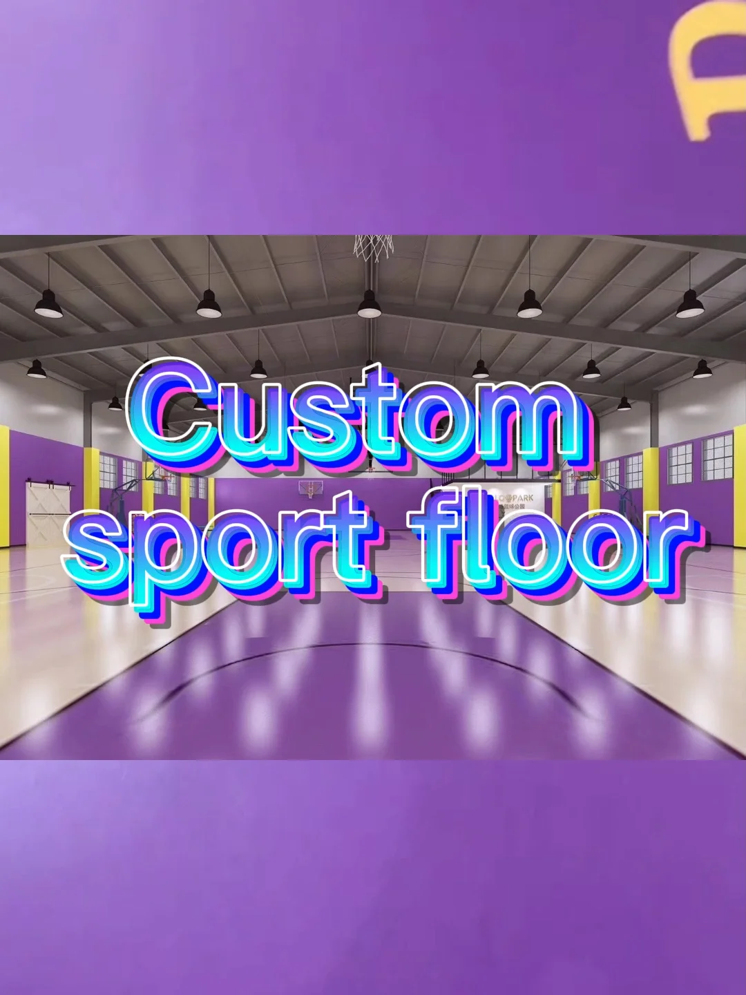 Basketball Court Sports Flooring Badminton Court Mat Taraflex Sports