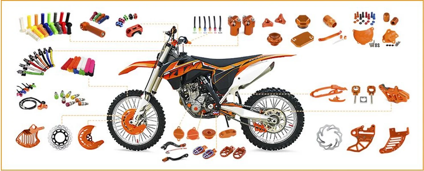 Aluminum Alloy Pitbike Dirt Bikes Parts Universal Foot Pegs Footrest Top Quality Spare Part