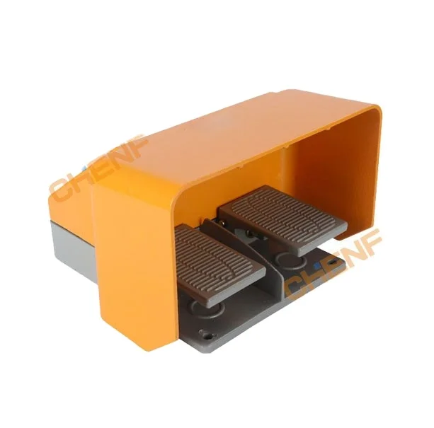 Chenf CCC Certified Waterproof Lamp Foot Switch 15A AC 250V Electric Foot Pedal Switch Push Button 3pdt