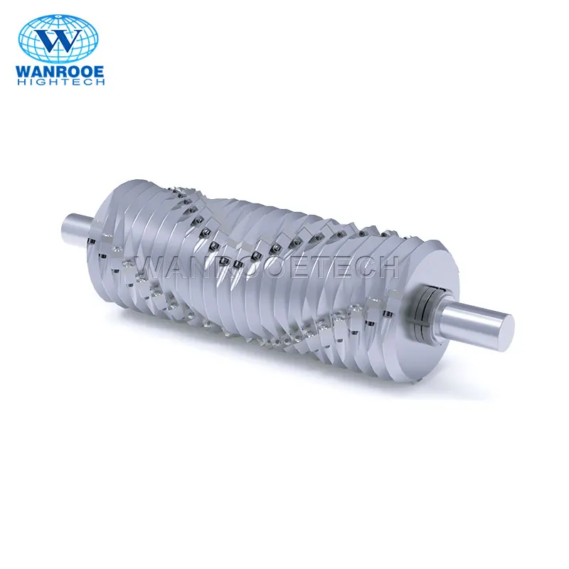 Recycling Plastic Waste Single Shaft Shredder Blade Knife