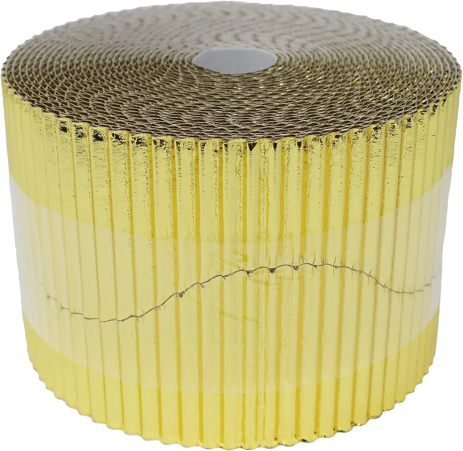 Fade Resistant Corrugated Display Borders Roll Paper for Crafts Scalloped Edge Border Rolls